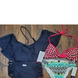 New Swimwear Bundle - VICTORIA'S SECRET, LA BLANCA, QUEENIE KE - Small/4